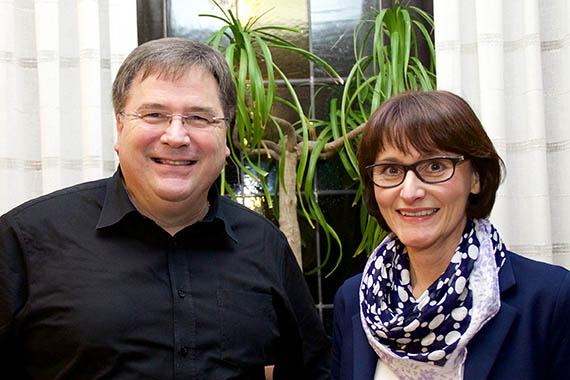 Peter Diesch und Petra Romer-Aschenbrenner